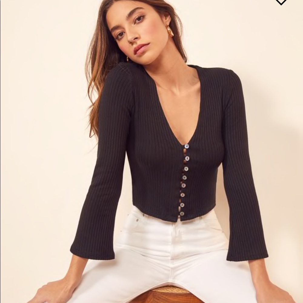 Reformation Gellar Top Size M New with Tags